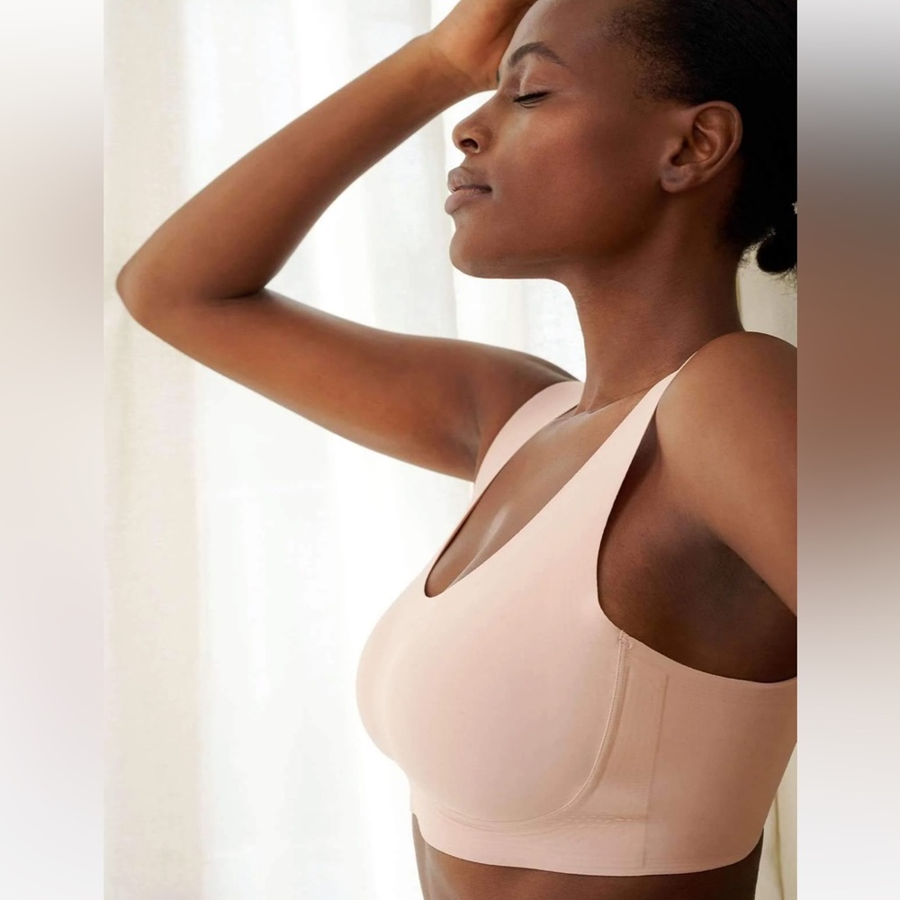 HSIA Wide Strap Padded Cooling Wireless Bra